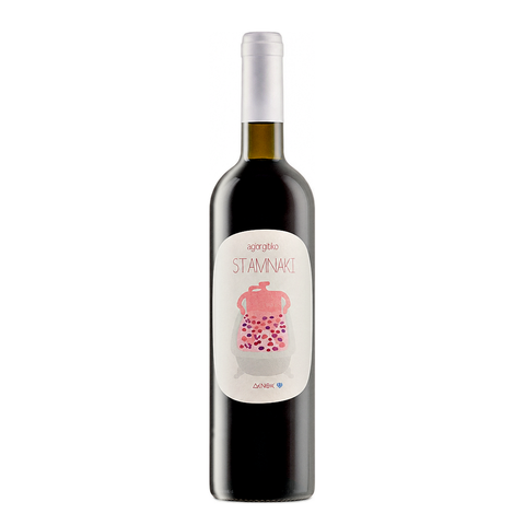Stamnaki Agiorgitiko 2024, natural wine bottle at Primal Wine