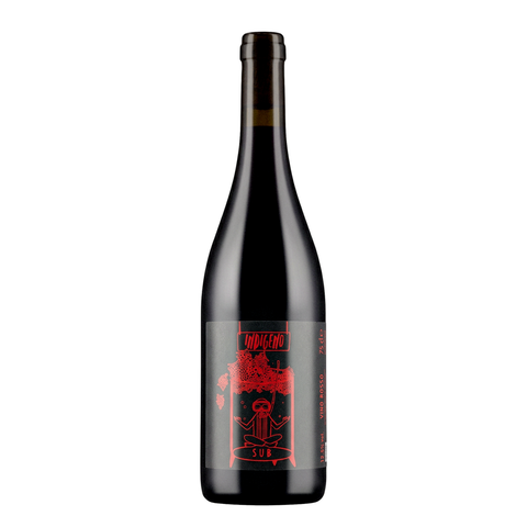 Cantina Indigeno Sub Rosso 2019, a natural red wine from Italy.