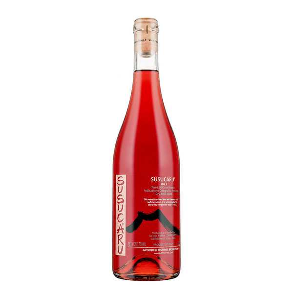 SUSUCARU 2016 コーネリッセン　750ml Frank Cornelissen Susucaru Rosato | Sicilian Natural Wine – Primal