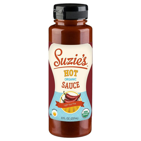 Suzie's Organic Hot Sauce, 8 oz