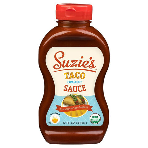 Suzie's Organic Taco Sauce, 12 oz
