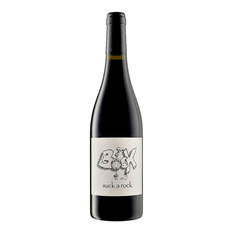 Sylvain Bock Suck a Rock Merlot 2022, natural wine bottle at Primal Wine