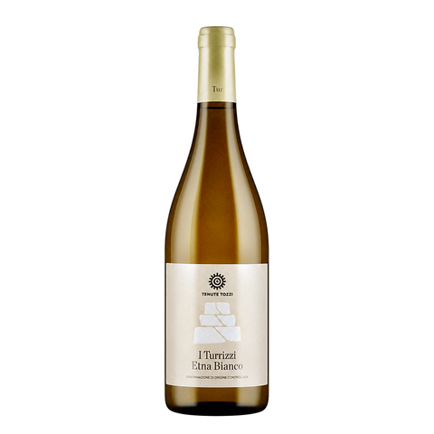 Tenute Tozzi I Turrizzi Etna Bianco 2023 natural wine bottle