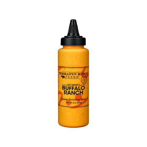 Terrapin Ridge Farms Buffalo Ranch Sauce, 7.75 oz squeeze bottle of sandwich sauce at Primal Wine