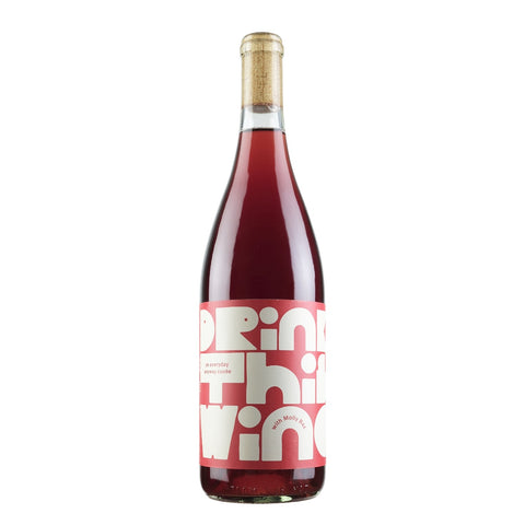 Bottle shot of Drink This Wine Anyway Cuvee, produced by St. Reginald Parish, buy classic and natural wine online on Primal Wine, the best wine shop in the United States – primalwine.com