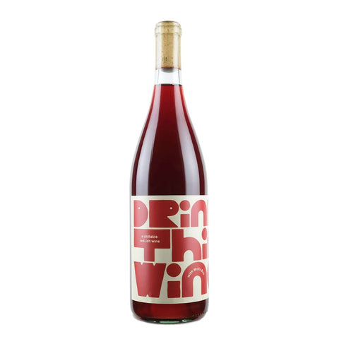 Bottle shot of Drink This Wine, produced by St. Reginald Parish, buy classic and natural wine online on Primal Wine, the best wine shop in the United States – primalwine.com