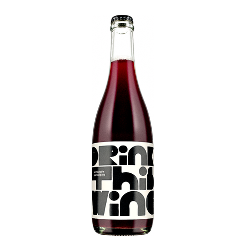 The Marigny Drink This Wine Sparkling Red 2023, natural wine bottle at Primal Wine