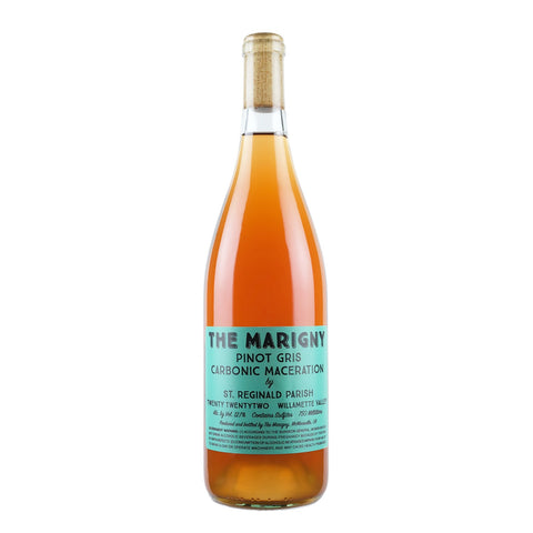 Bottle shot of The Marigny Carbonic Pinot Gris, produced by St. Reginald Parish, buy classic and natural wine online on Primal Wine, the best wine shop in the United States – primalwine.com