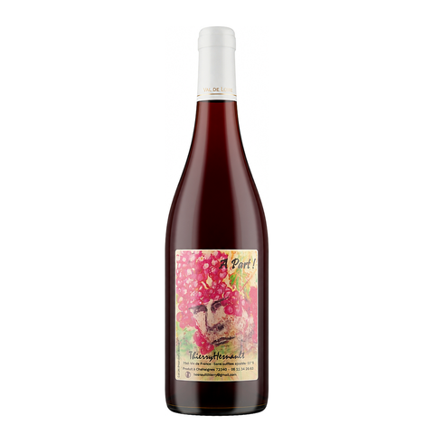 Thierry Hesnault A Part! 2024 – natural red wine bottle, France | Primal Wine