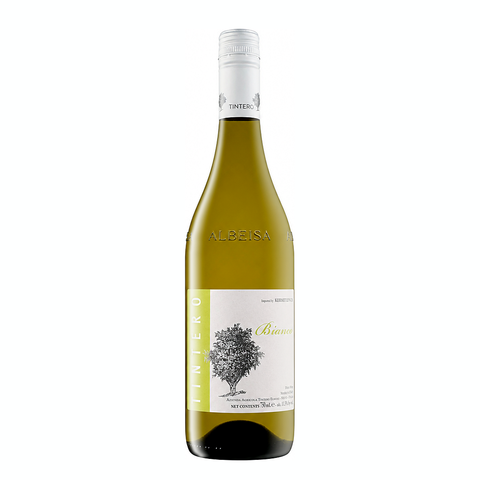 Tintero Vino Bianco NV, a light-bodied organic white wine from Piedmont, Italy, featuring Favorita, Moscato, Arneis, and Chardonnay grapes