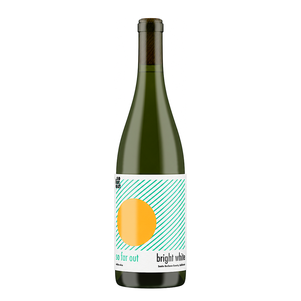 So Far Out Bright White 2025 natural wine bottle
