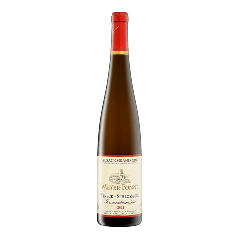 Meyer-Fonné Gewurztraminer Grand Cru Wineck-Schlossberg 2023, a medium-bodied white wine from Alsace, France