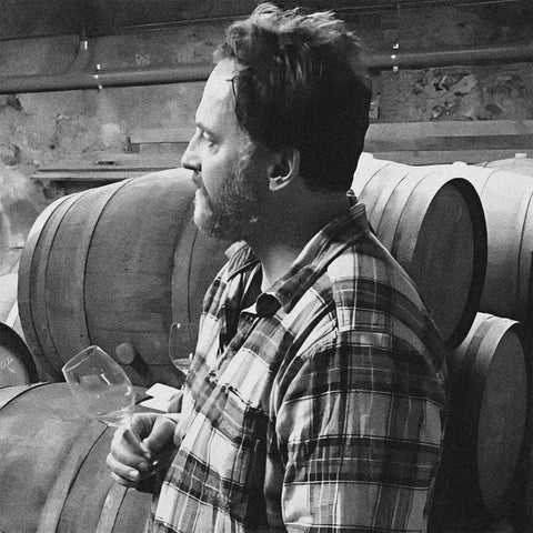 Photo of Tom Lubbe of Domaine Matassa, buy natural wine online on Primal Wine - primalwine.com