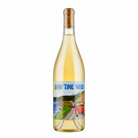 Jumbo Time Wines Top Down Chardonnay 2025, natural wine bottle at Primal Wine
