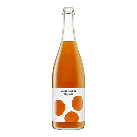 Unified Ferments & Kettl Hojicha Non-alcoholic NV, natural wine bottle at Primal Wine