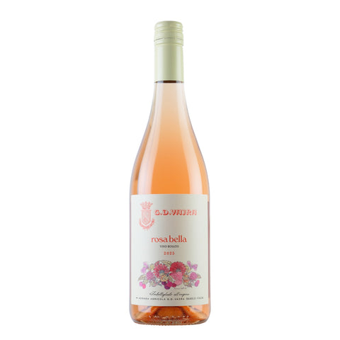 Bottle shot of Rosabella Rosato, produced by G. D. Vajra, buy classic and natural wine online on Primal Wine, the best wine shop in the United States – primalwine.com