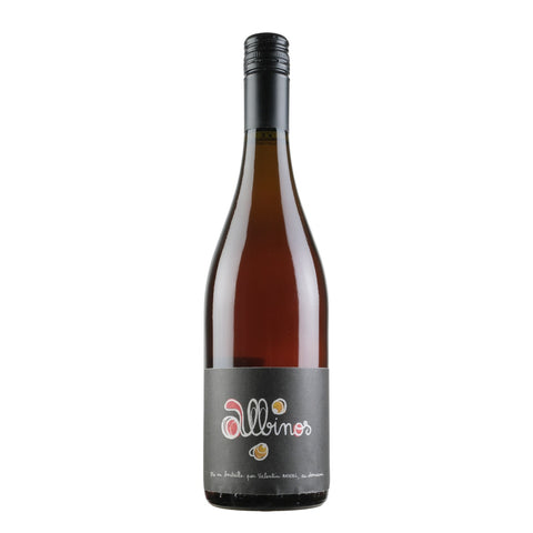 Bottle shot of Valentin Morel Albinos Poulsard, produced by Valentin Morel, buy classic and natural wine online on Primal Wine, the best wine shop in the United States – primalwine.com