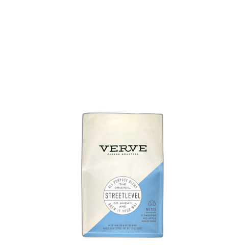 Verve Streetlevel, 12 oz bag of medium roast whole bean coffee at Primal Wine