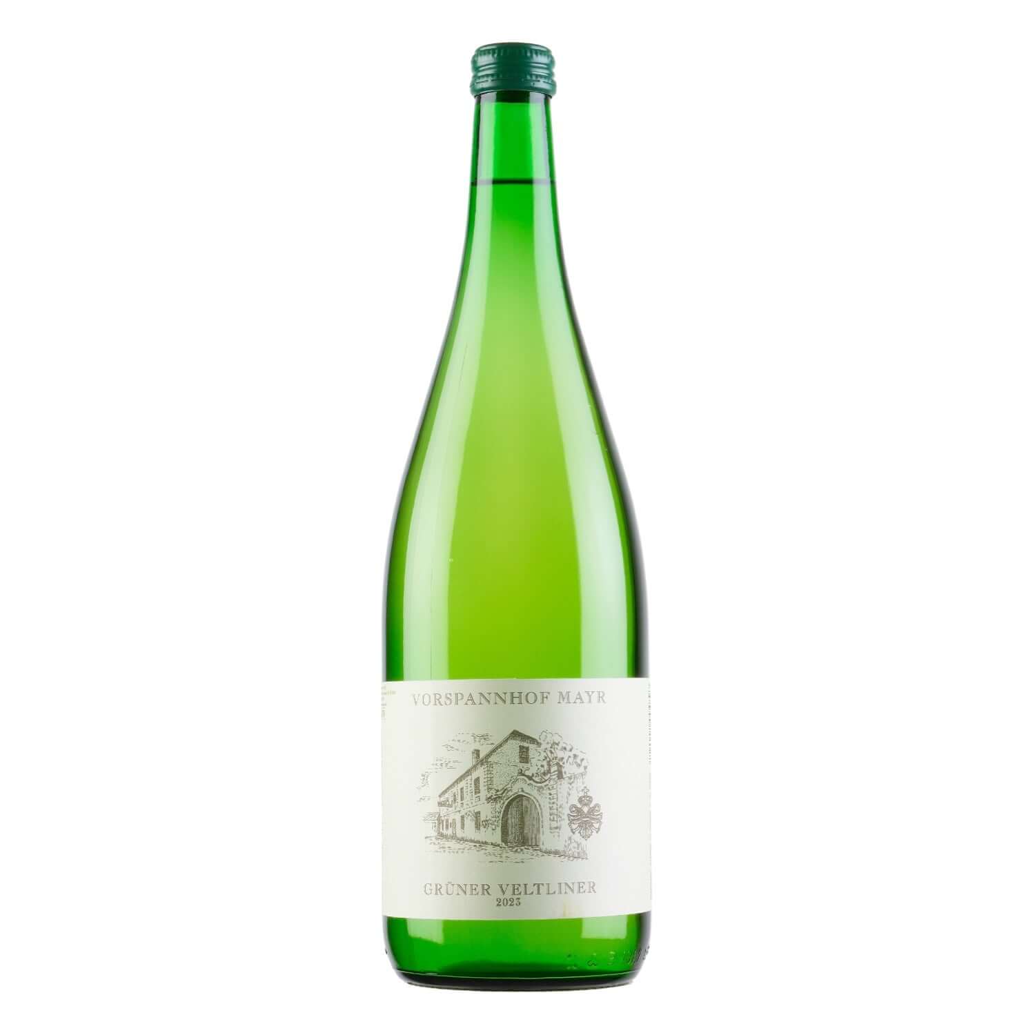 Bottle shot of Gruner Veltliner, produced by Vorspannhof Mayr, buy classic and natural wine online on Primal Wine, the best wine shop in the United States – primalwine.com