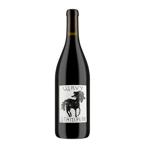 Wavy Wines Stampede Red 2024 – natural red wine bottle, USA | Primal Wine