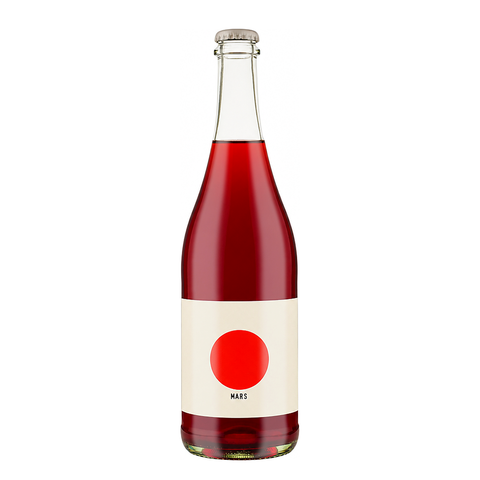Mars Pet-Nat 2021, natural red wine bottle at Primal Wine