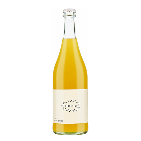 Traminette Piquette 2020, natural piquette bottle at Primal Wine