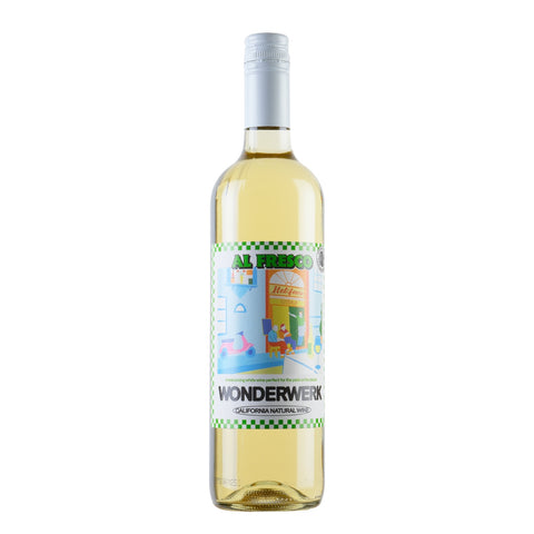 Bottle shot of Wonderwerk Al Fresco, produced by Wonderwerk Co., buy classic and natural wine online on Primal Wine, the best wine shop in the United States – primalwine.com