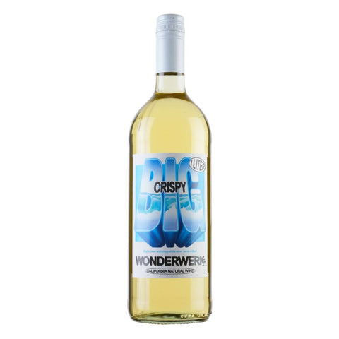 Bottle shot of Wonderwerk Big Crispy, produced by Wonderwerk Co., buy classic and natural wine online on Primal Wine, the best wine shop in the United States – primalwine.com