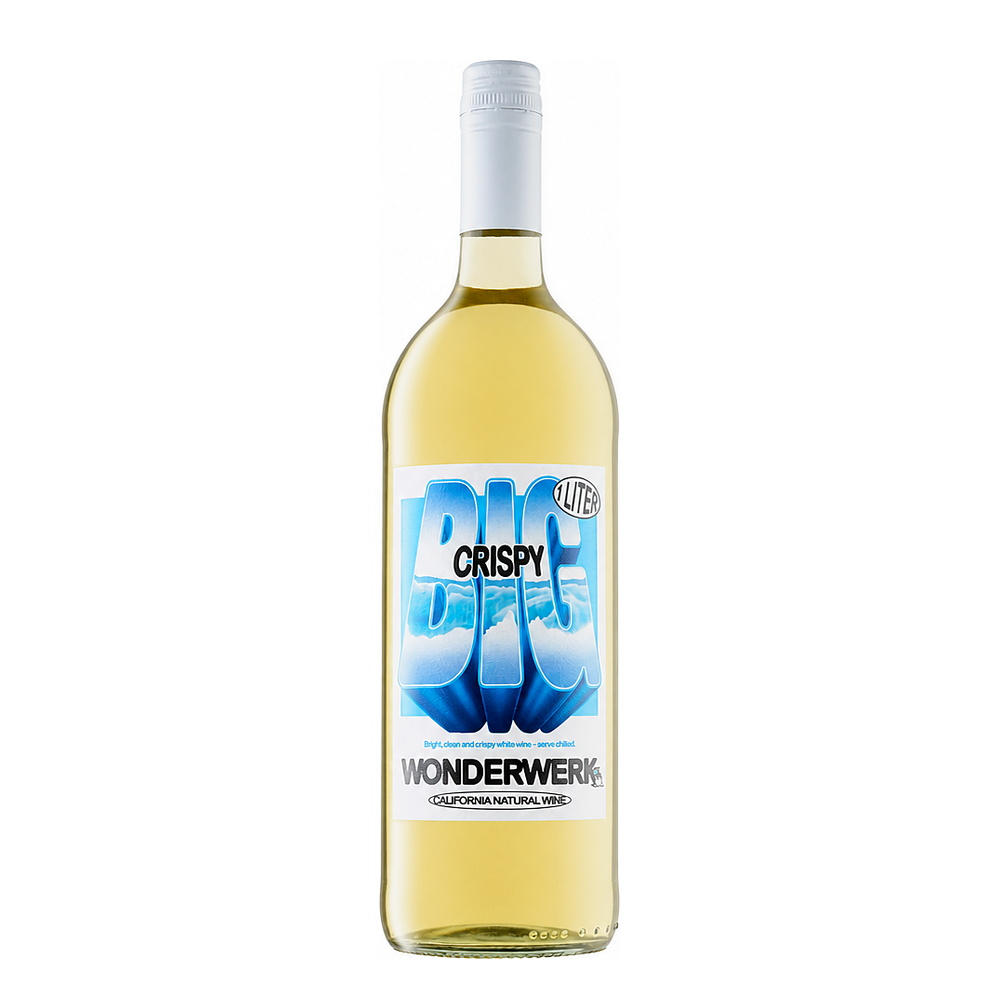 Wonderwerk Big Crispy 2025 is a 1L organic Sauvignon Blanc from California, United States, offering a light-bodied white wine experience