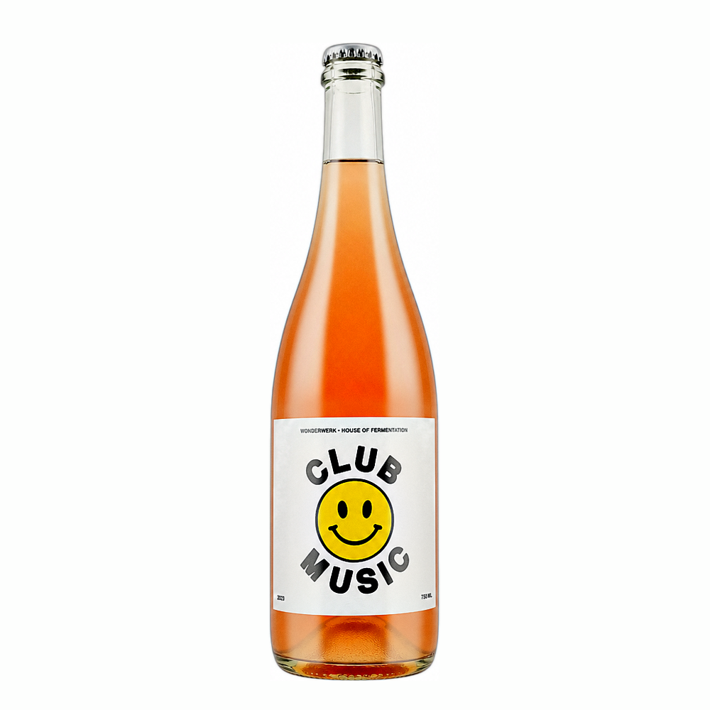 Wonderwerk Club Music 2023 natural wine bottle