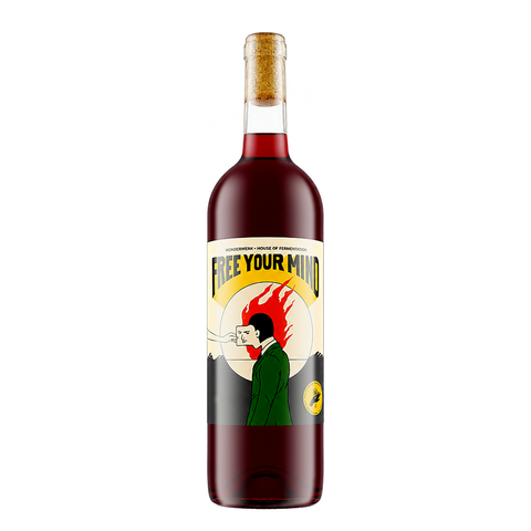 Wonderwerk Free Your Mind 2023 – natural red wine bottle, USA | Primal Wine