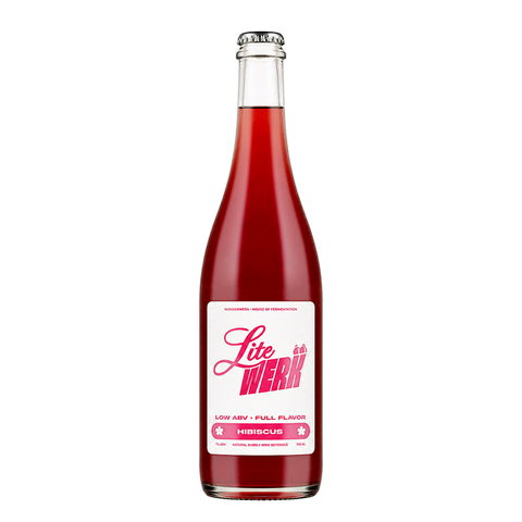 Wonderwerk Lite Werk Hibiscus 2023, natural wine bottle at Primal Wine