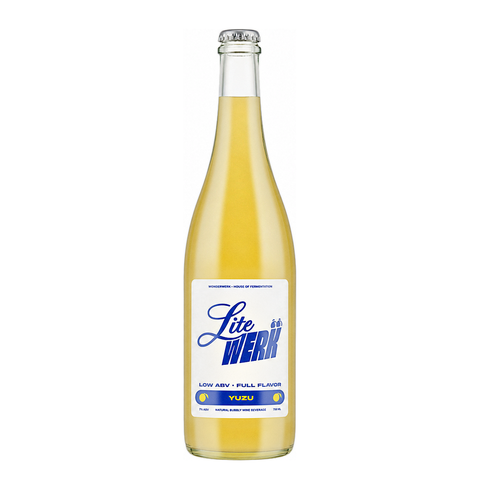 Wonderwerk Lite Werk Yuzu 2023, natural wine bottle at Primal Wine