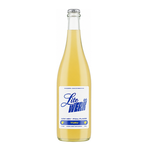 Wonderwerk Lite Werk Yuzu 2023 – natural white wine bottle, USA | Primal Wine