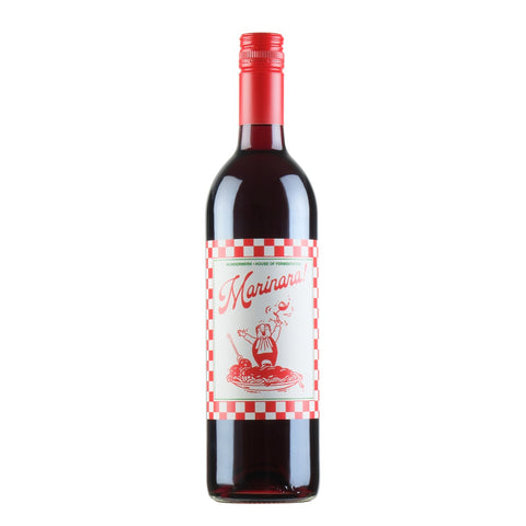 Bottle shot of Wonderwerk Marinara Red Blend, produced by Wonderwerk Co., buy classic and natural wine online on Primal Wine, the best wine shop in the United States – primalwine.com