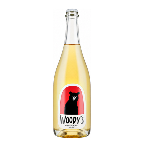 Woody's Blanc de Blanc Sparkling Non-alcoholic Wine