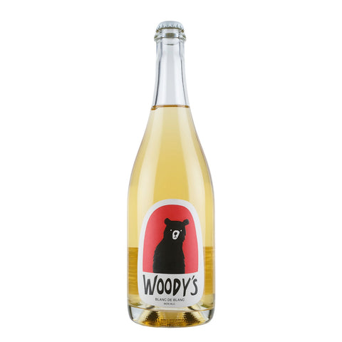 Woody's Blanc de Blanc Sparkling Non-alcoholic Wine