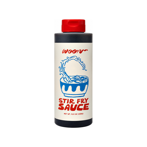 Woon Kitchen Stir Fry Sauce, 15.5 oz bottle of Chinese cooking sauce at Primal Wine