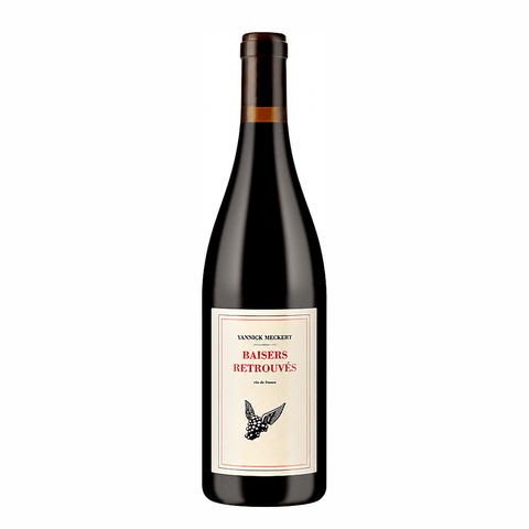 Yannick Meckert Baisers Retrouvés 2023, natural wine bottle at Primal Wine