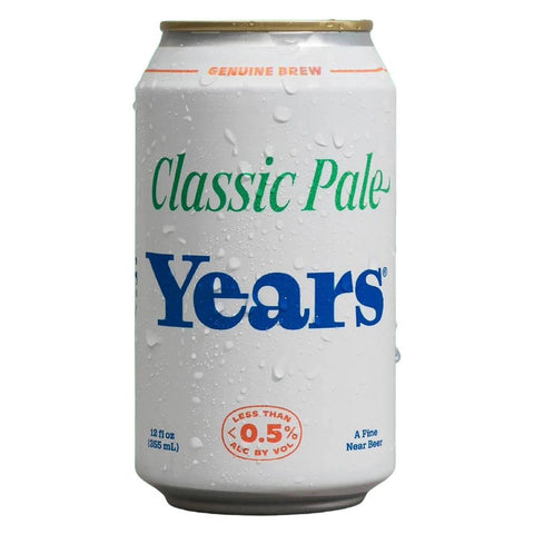 Years Classic Pale Non-Alcoholic Pale Ale, 12 oz