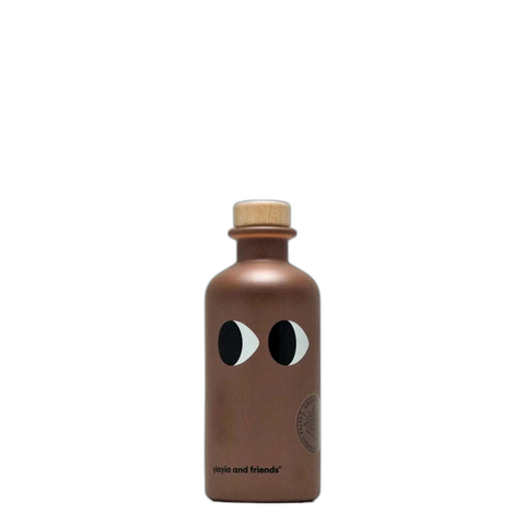 Yiayia & Friends Black Truffle Extra Virgin Olive Oil, 200 ml bottle of extra virgin olive oil with black truffle at Primal Wine