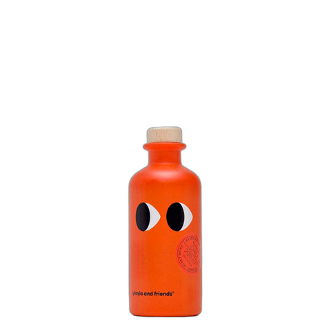 Yiayia & Friends Chilli Pepper Extra Virgin Olive Oil, 200 ml bottle of extra virgin olive oil with chilli at Primal Wine