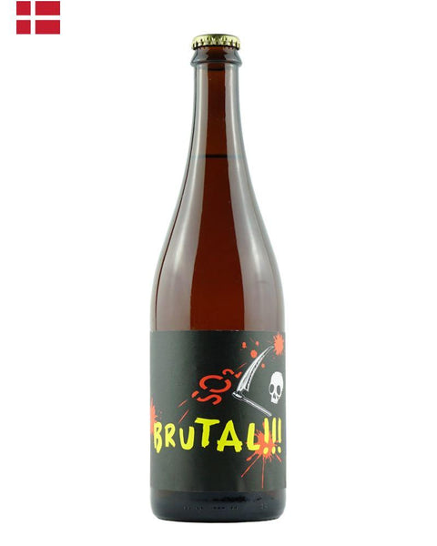 Aeblerov & Riffault Brutal!!! Cider 2016, a natural cider from Denmark, showcasing a unique collaboration
