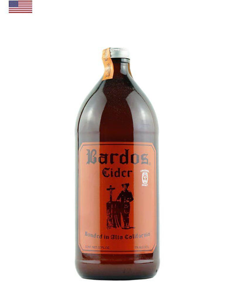 Bardos Cider Table Cider 2019 from California, a natural cider with unique regional character