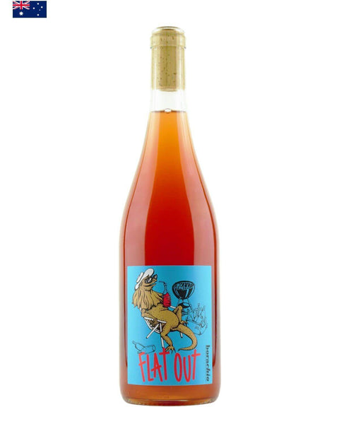 Borachio Flat Out 2020, a natural red wine from Australia, showcasing vibrant flavors and crafted by Borachio