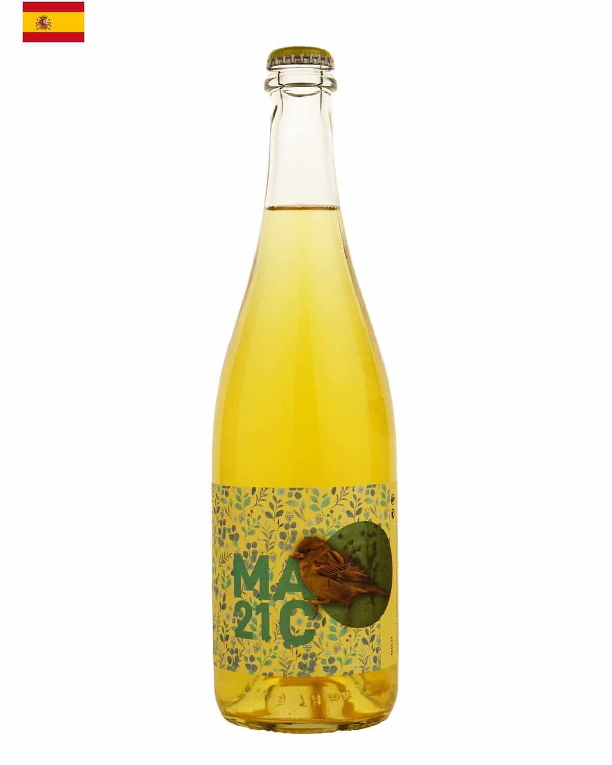 Casa Pardet Mac21 2021 Macabeu from Spain, a natural white wine with vibrant acidity and floral notes