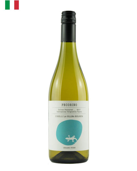 Agricola Cirelli Pecorino 2019, an organic white wine from Abruzzo, Italy, made from Pecorino grapes