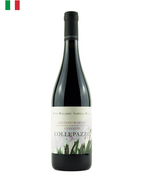 Collepazzo Cesanese 2015 by Cantine Riccardi Reale, a biodynamic red wine from Lazio, Italy
