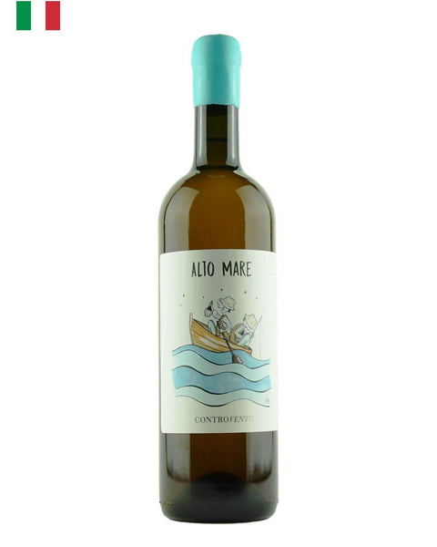 Controvento Alto Mare Orange 2020 from Abruzzo, Italy, a natural orange wine with unique character and flavor