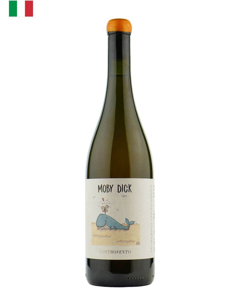 Controvento Moby Dick Orange 2020, a natural wine from Abruzzo, Italy, made from local white grape varietals